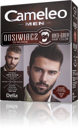 Delia Cosmetics Cameleo Odsiwiacz dla mężczyzn do włosów naturalnych i brązowych